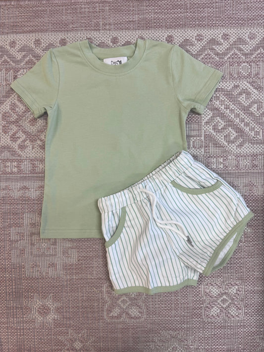 PRE-ORDER: Green Short Set