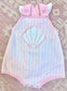 PRE-ORDER: Pink Woven Sunsuit