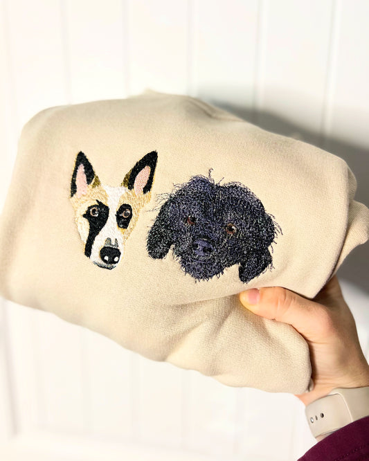 Custom Embroidery - Dog Sweatshirt