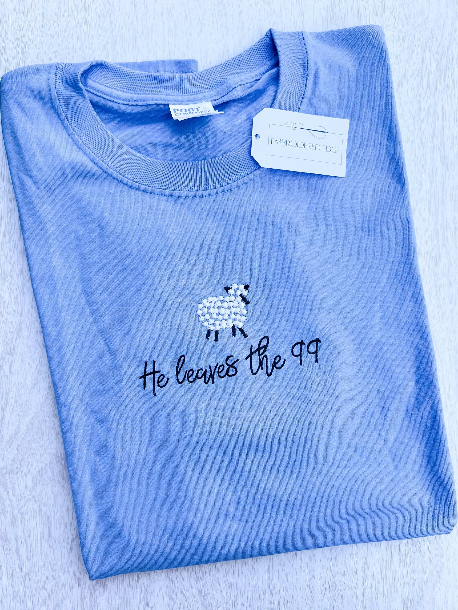 He Leaves the 99 Shirt