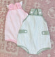 PRE-ORDER: Pink Woven Sunsuit