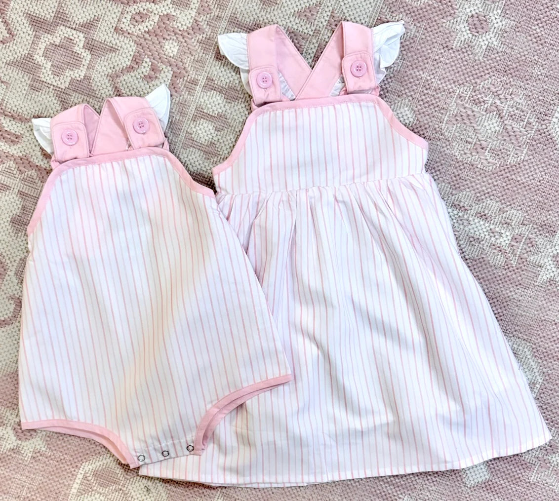 PRE-ORDER: Pink Woven Dress