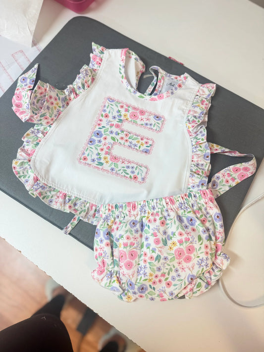 PRE-ORDER: Floral Apron Set