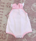 PRE-ORDER: Pink Woven Sunsuit
