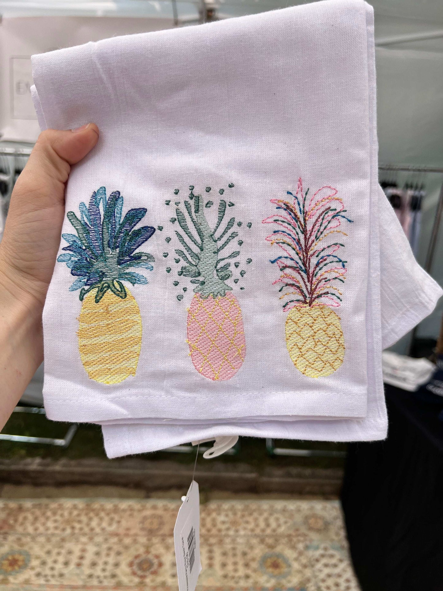 Pineapple Party Flour Sack Towel