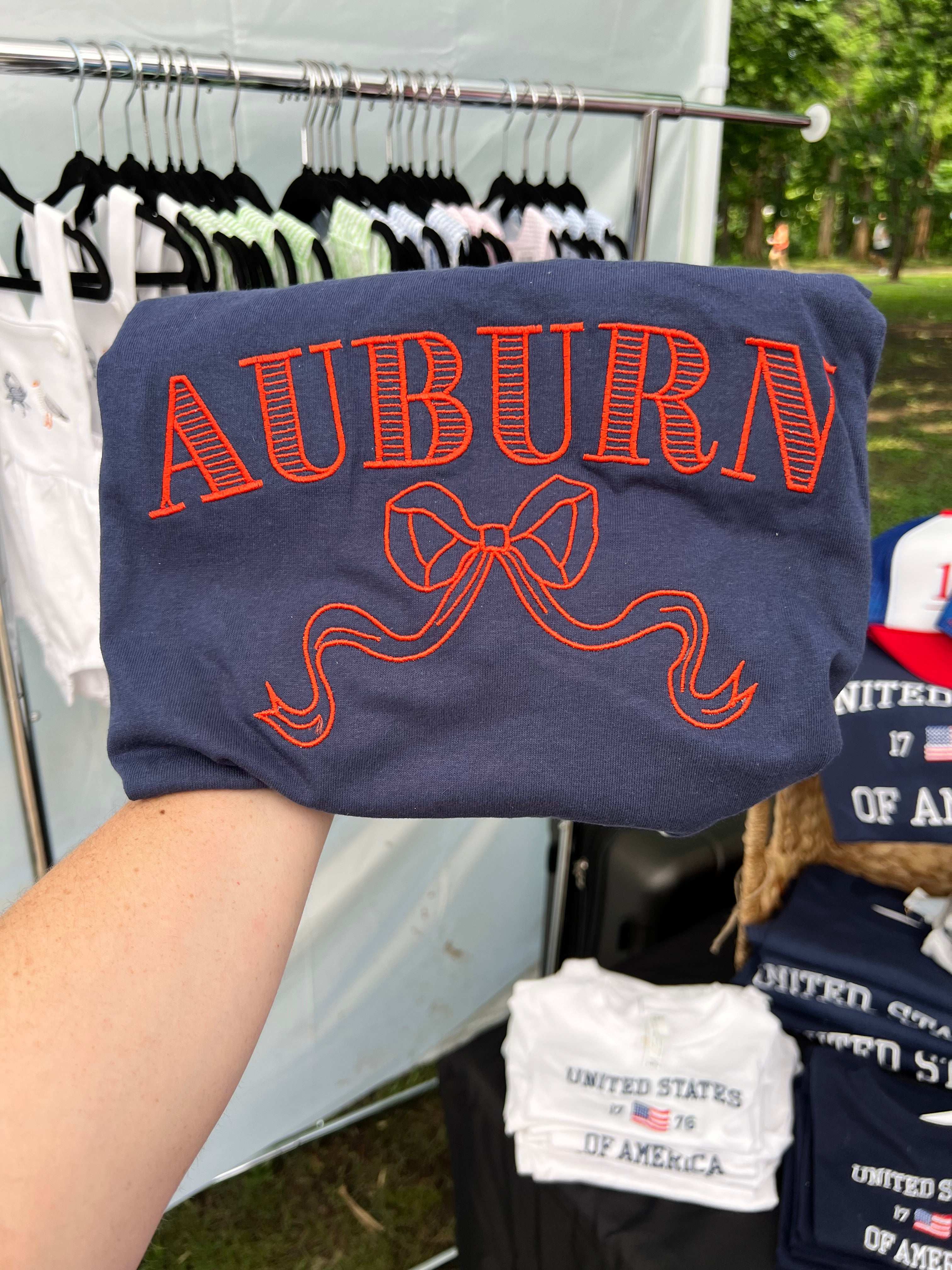 Auburn Bow T-Shirt