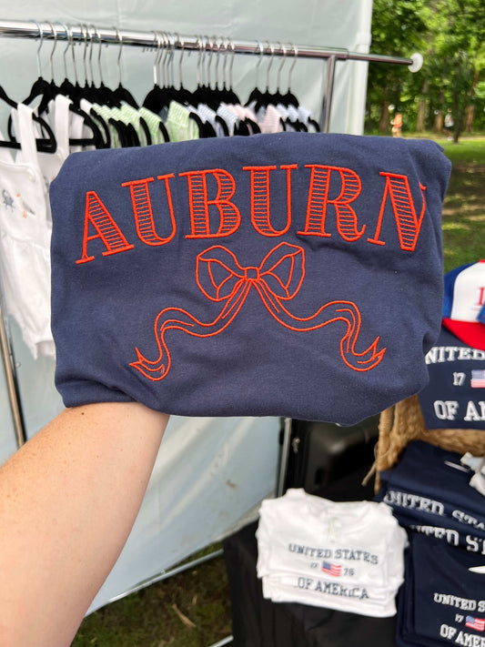 Auburn Bow T-Shirt