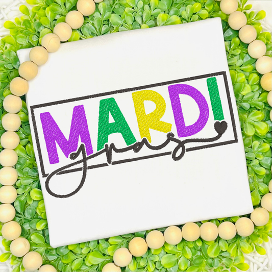 Mardi Gras Sweatshirt - Adult